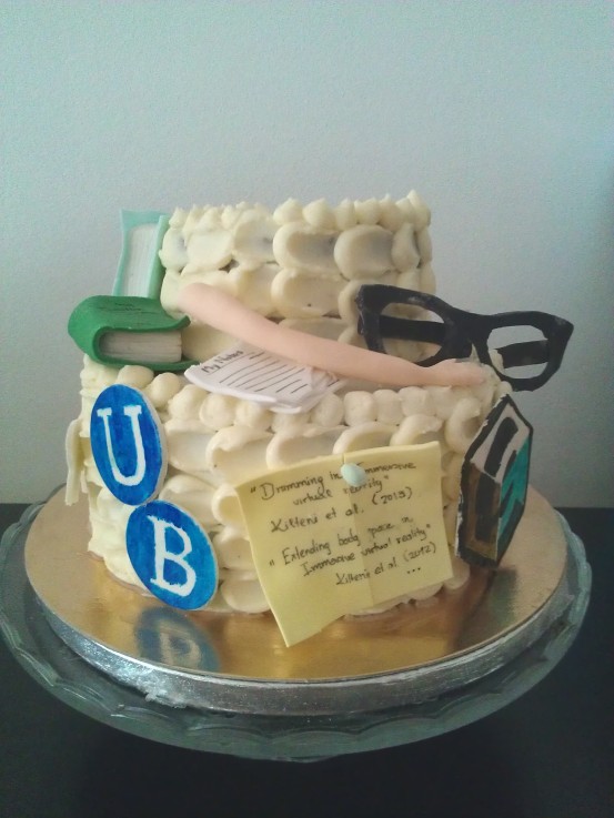 PhD Defense Cake