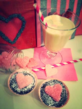 Sugar Hearts Cupcakes