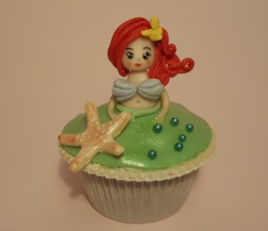 Little Mermaid Cupcake