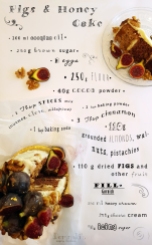 Figs Honey Cake Recipe